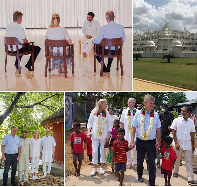 UNEP（国連環境計画）元委員長ノルウェー元大臣エリック・ソルハイム氏 外交官ハンス·ヤコブ·フリュデンランド氏　ノルウェー教育研究省大臣ジーナ·ランドとの対談