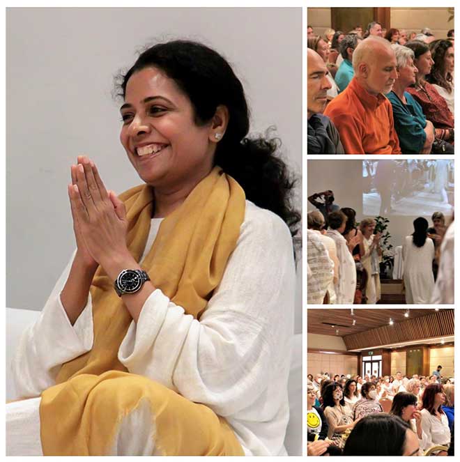 シュリ・プリタジの講演！ – 悟り体験 in ローマ –